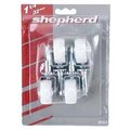 Shepherd Shepherd 9053 4 Count 1.25 in. White Light Duty Swivel Stem Casters 9053